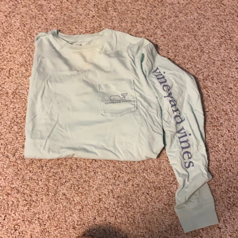 Vineyard Vines Mint Green Longsleeve